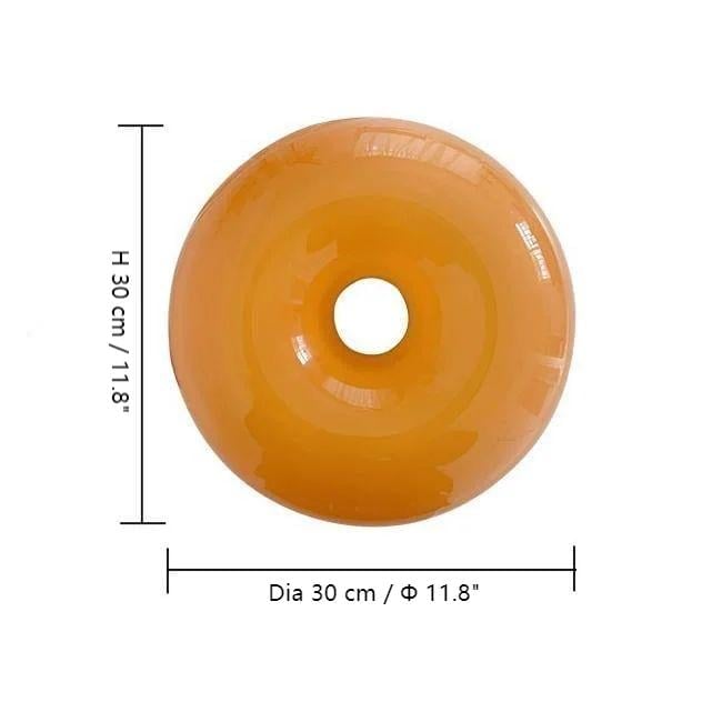 Table Lamp | Donut Glass Bedside Lamp-Wall Lamp-Sasha Sydney