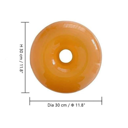 Table Lamp | Donut Glass Bedside Lamp-Wall Lamp-Sasha Sydney