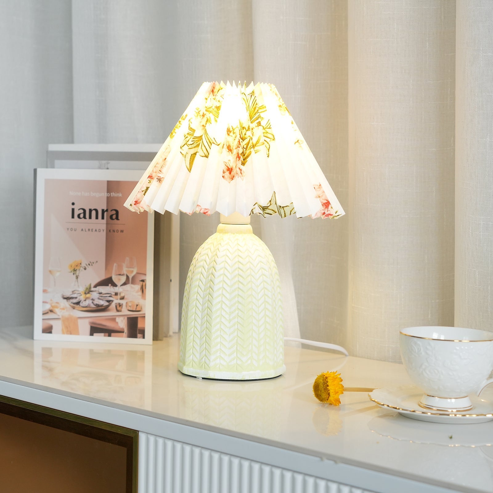 Table Lamp | Vintage Bedside Lamp-Table Lamp-Sasha Sydney