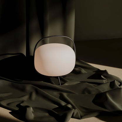 Table Lamp | Modern Round Bedside Lamp-Table Lamp-Sasha Sydney