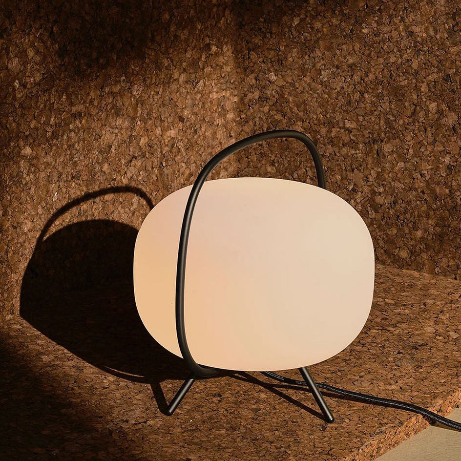 Table Lamp | Modern Round Bedside Lamp-Table Lamp-Sasha Sydney