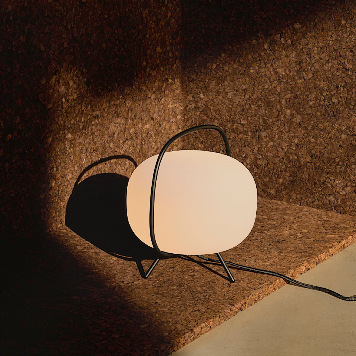 Table Lamp | Modern Round Bedside Lamp-Table Lamp-Sasha Sydney