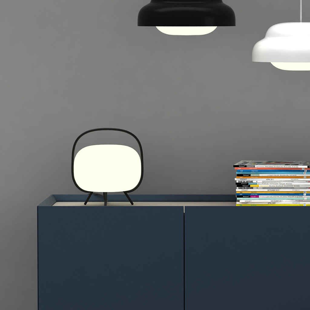 Table Lamp | Modern Round Bedside Lamp-Table Lamp-Sasha Sydney