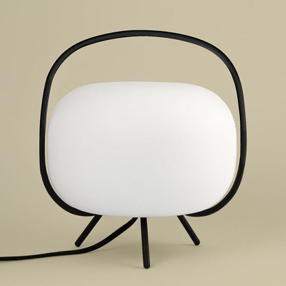 Table Lamp | Modern Round Bedside Lamp-Table Lamp-Sasha Sydney