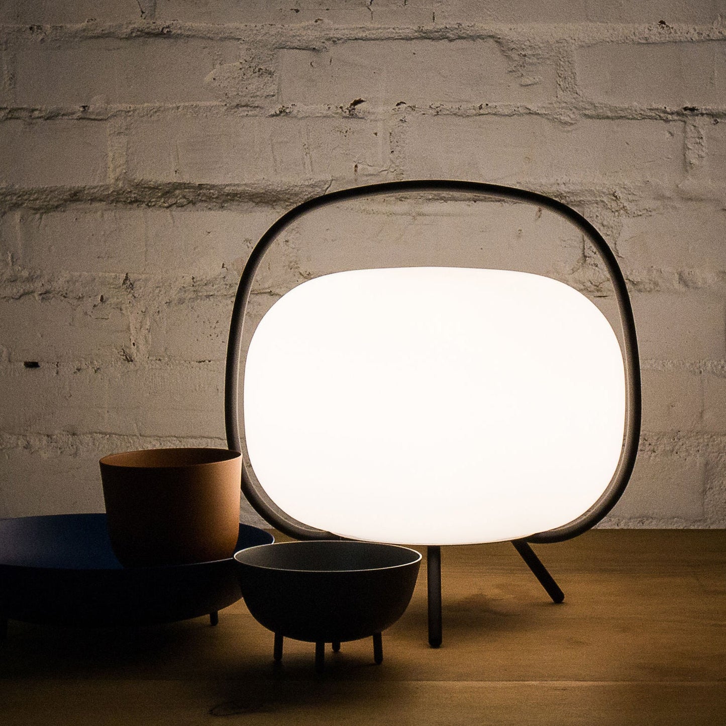 Table Lamp | Modern Round Bedside Lamp-Table Lamp-Sasha Sydney