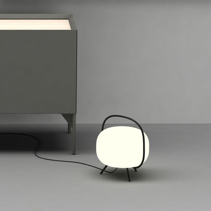 Table Lamp | Modern Round Bedside Lamp-Table Lamp-Sasha Sydney