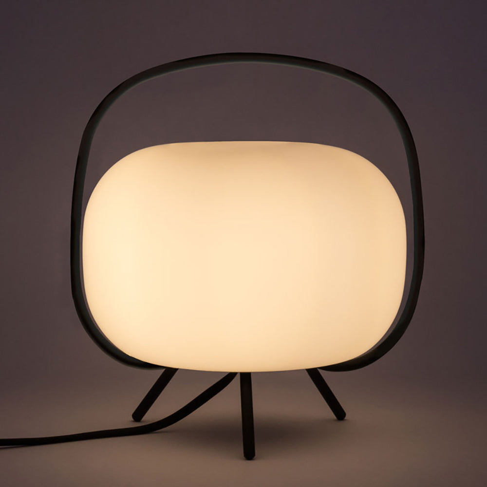 Table Lamp | Modern Round Bedside Lamp-Table Lamp-Sasha Sydney