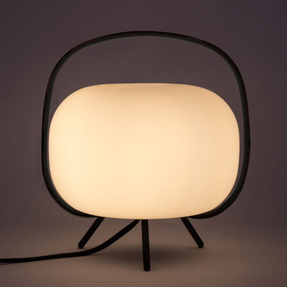 Table Lamp | Modern Round Bedside Lamp-Table Lamp-Sasha Sydney
