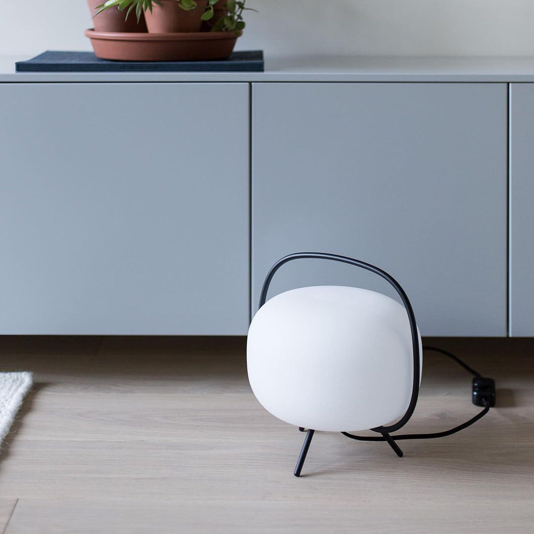 Table Lamp | Modern Round Bedside Lamp-Table Lamp-Sasha Sydney