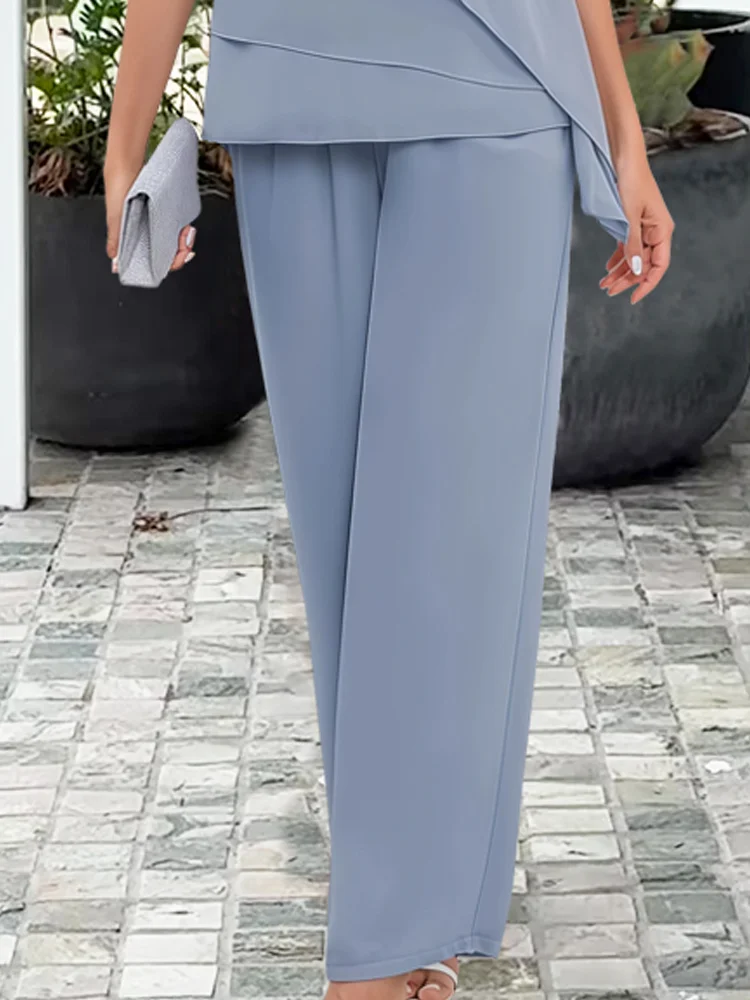 Women Pantsuit | Elegant Relaxed Two-Piece Set
