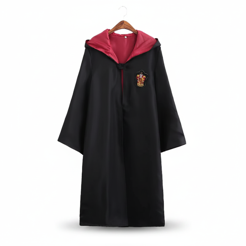 Harry Potter Gryffindor Robe | Wizard Cloak Set-Costume Set-Sasha Sydney