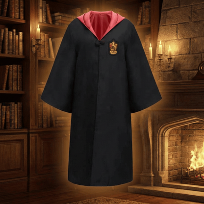 Harry Potter Gryffindor Robe | Wizard Cloak Set-Costume Set-Sasha Sydney