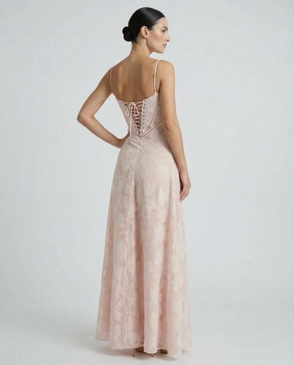 Women Ball Gown | Strap Floor Design-Women Dress-Sasha Sydney