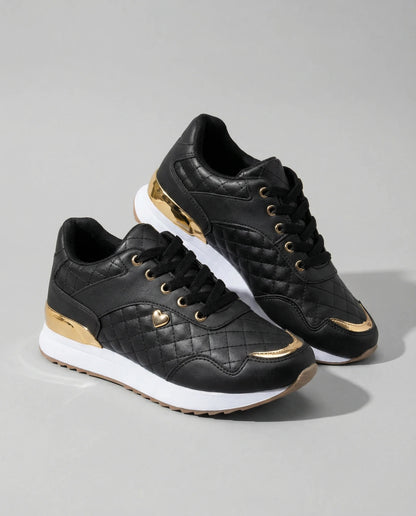 Women's Casual Platform Sneakers | Lace Up Design Everyday Wear-Women Shoes-Sasha Sydney