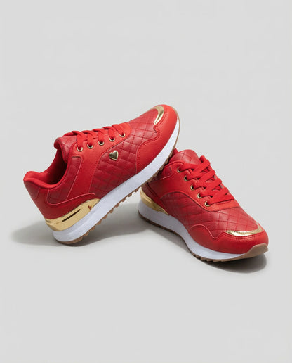 Women's Casual Platform Sneakers | Lace Up Design Everyday Wear-Women Shoes-Sasha Sydney