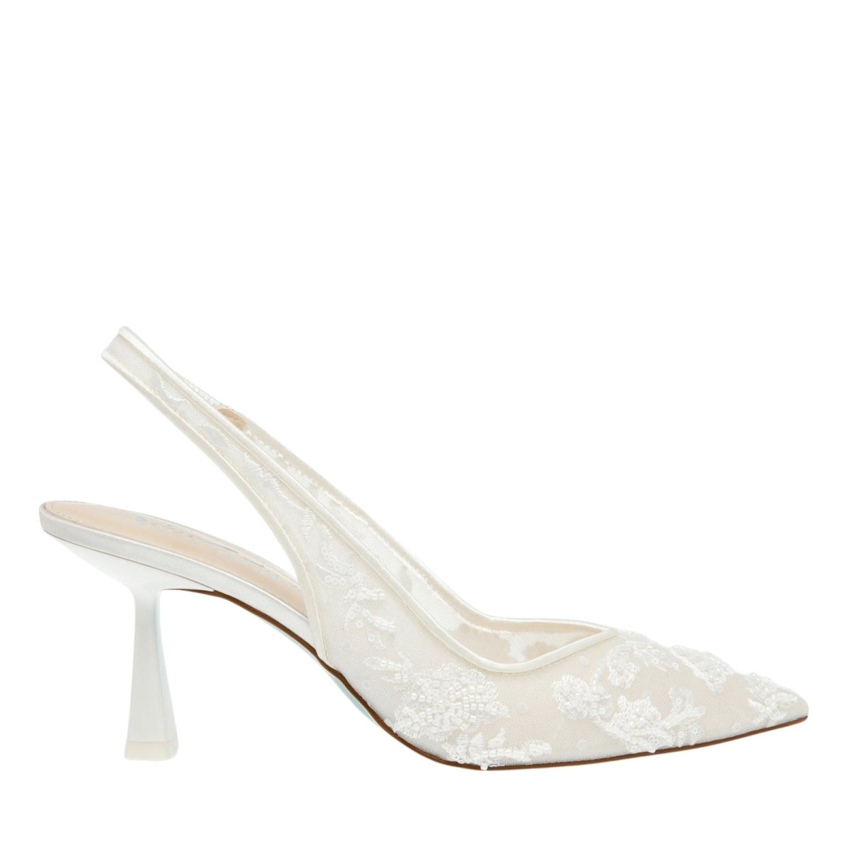 Women's Embroidered Slingback Heels | Pointed Toe Event Wear 4