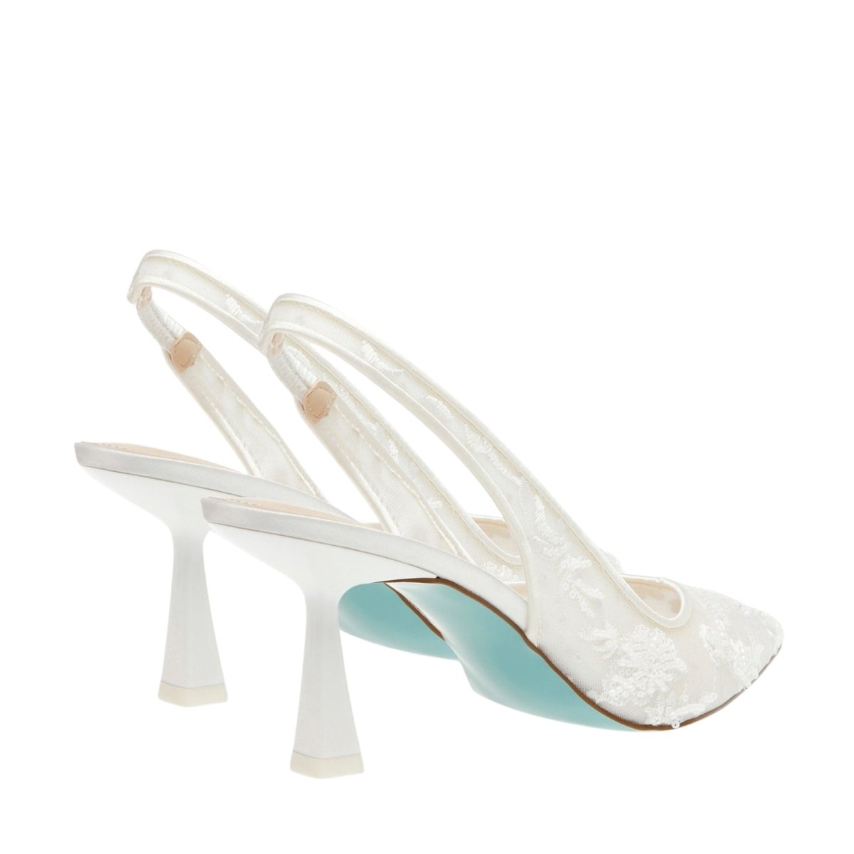 Women's Embroidered Slingback Heels | Pointed Toe Event Wear 5