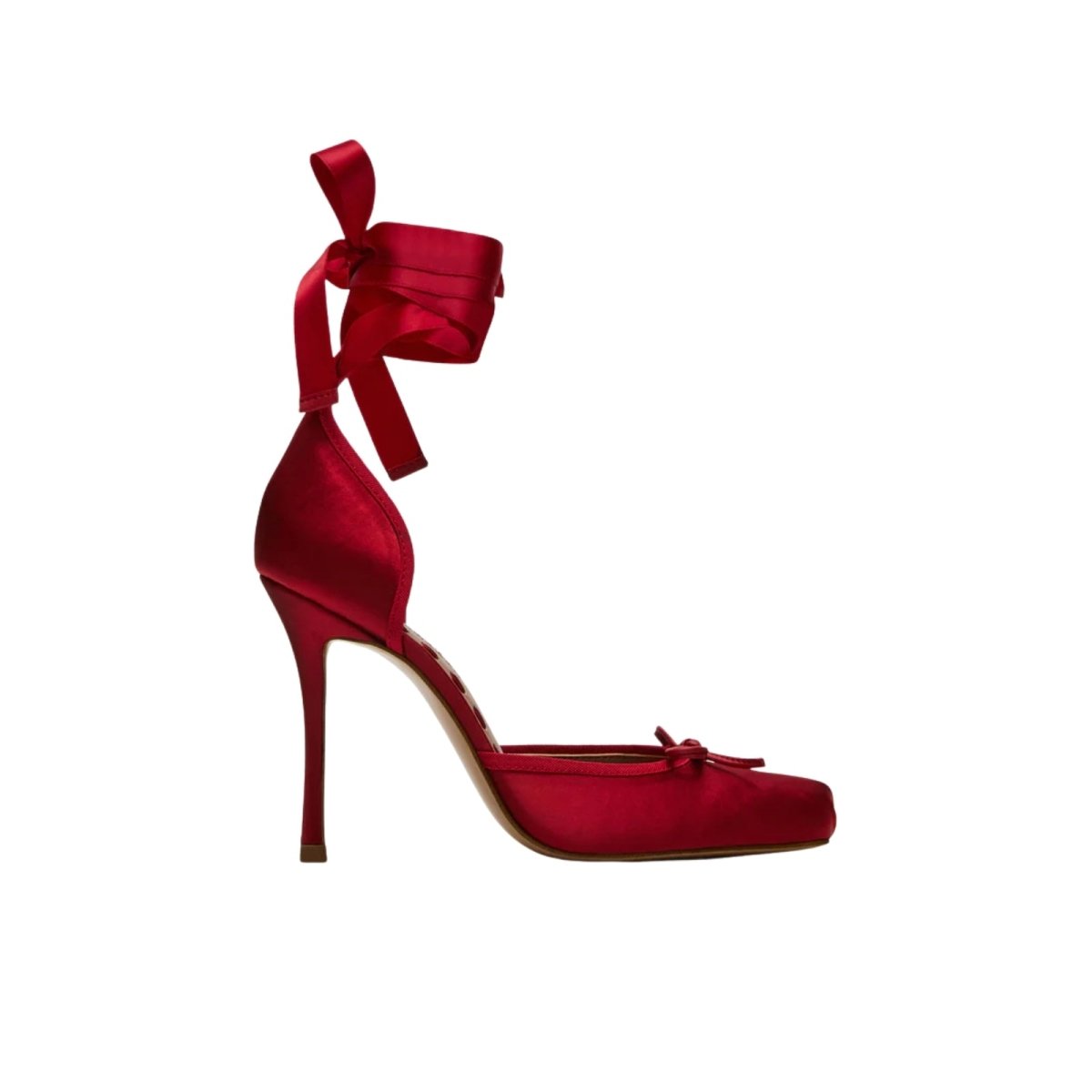 Women's Plain Heels | Ankle Wrap Bow Formal Wear 10