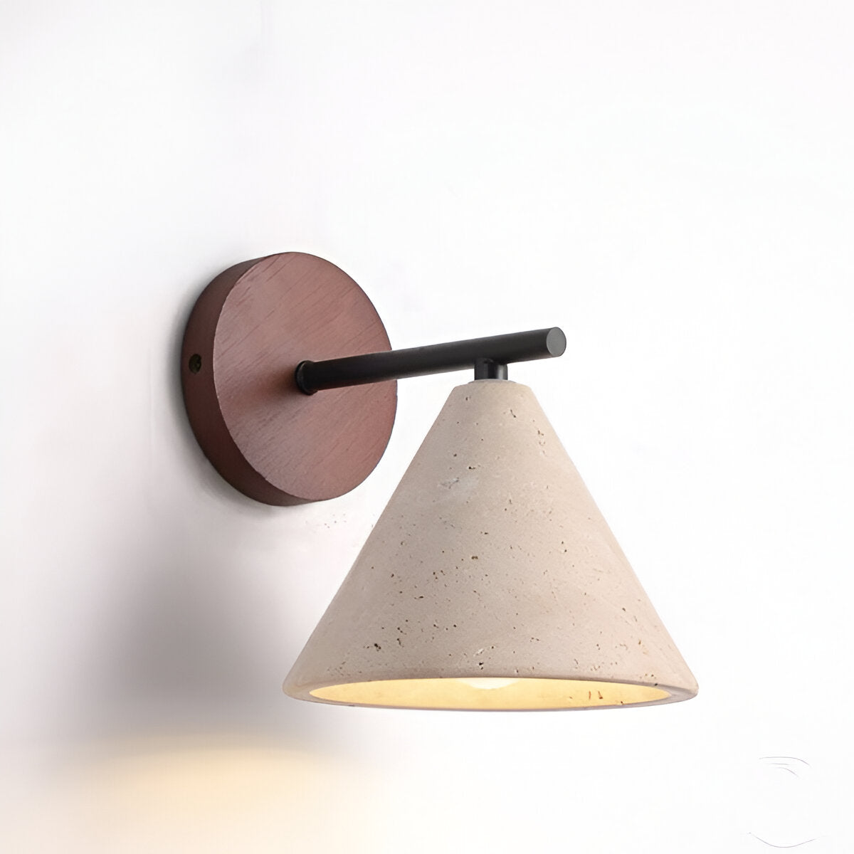 Cone Wall Light | Scandi Modern Wall Sconce-Wall Lamp-Sasha Sydney