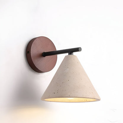 Cone Wall Light | Scandi Modern Wall Sconce-Wall Lamp-Sasha Sydney
