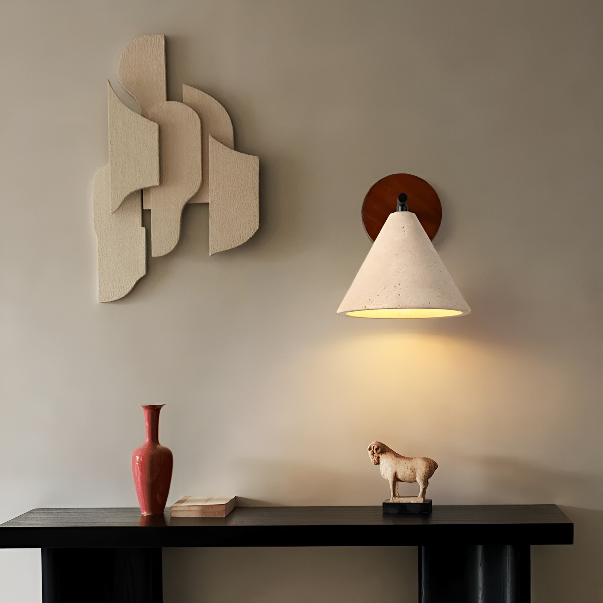 Cone Wall Light | Scandi Modern Wall Sconce-Wall Lamp-Sasha Sydney