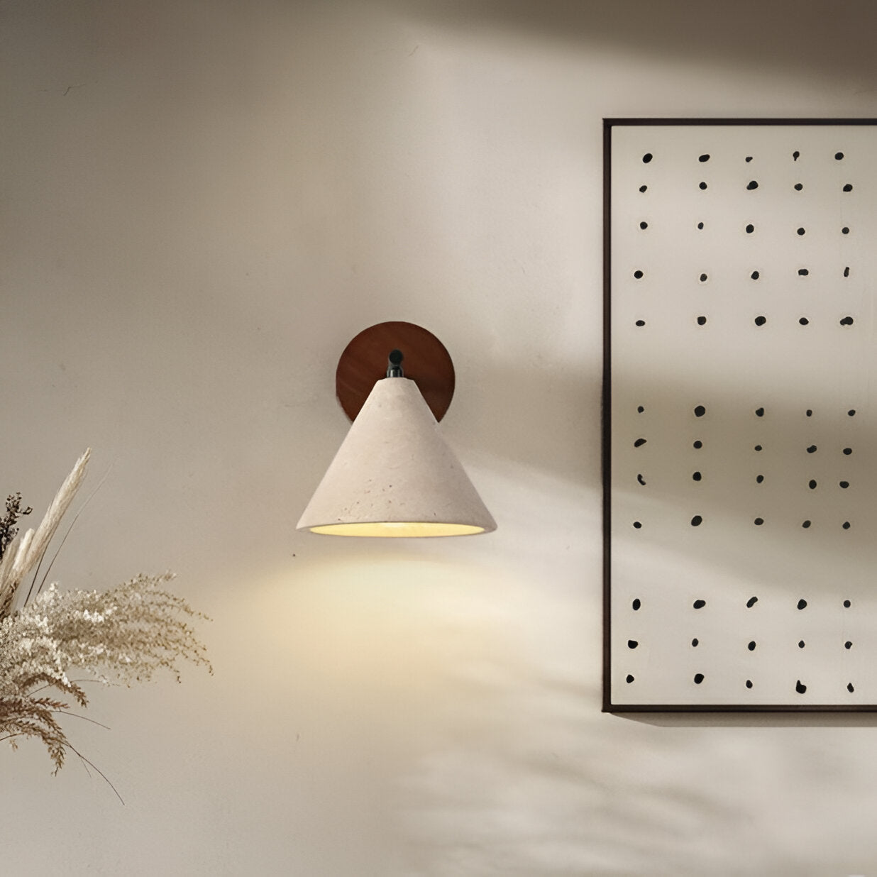 Cone Wall Light | Scandi Modern Wall Sconce-Wall Lamp-Sasha Sydney