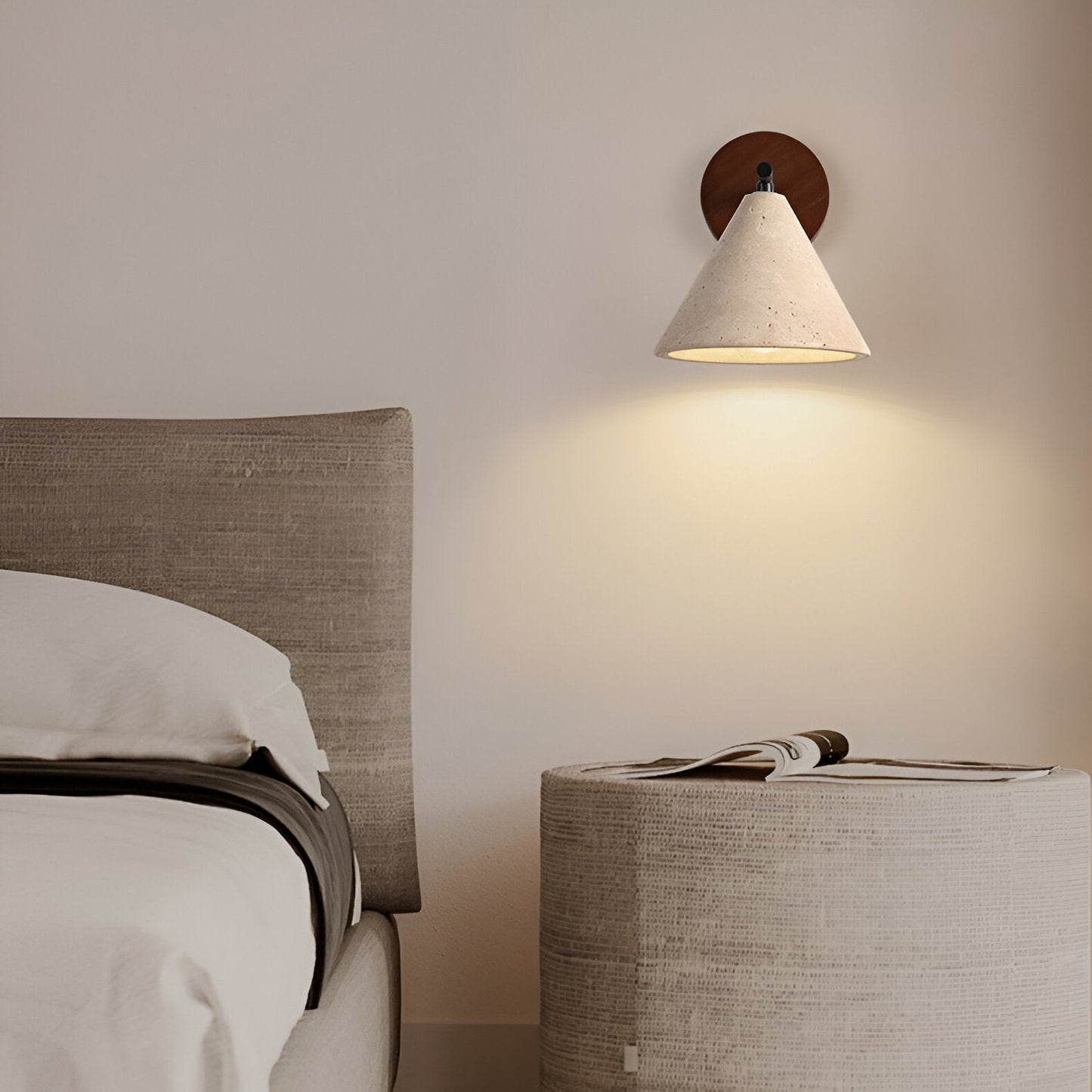 Cone Wall Light | Scandi Modern Wall Sconce-Wall Lamp-Sasha Sydney