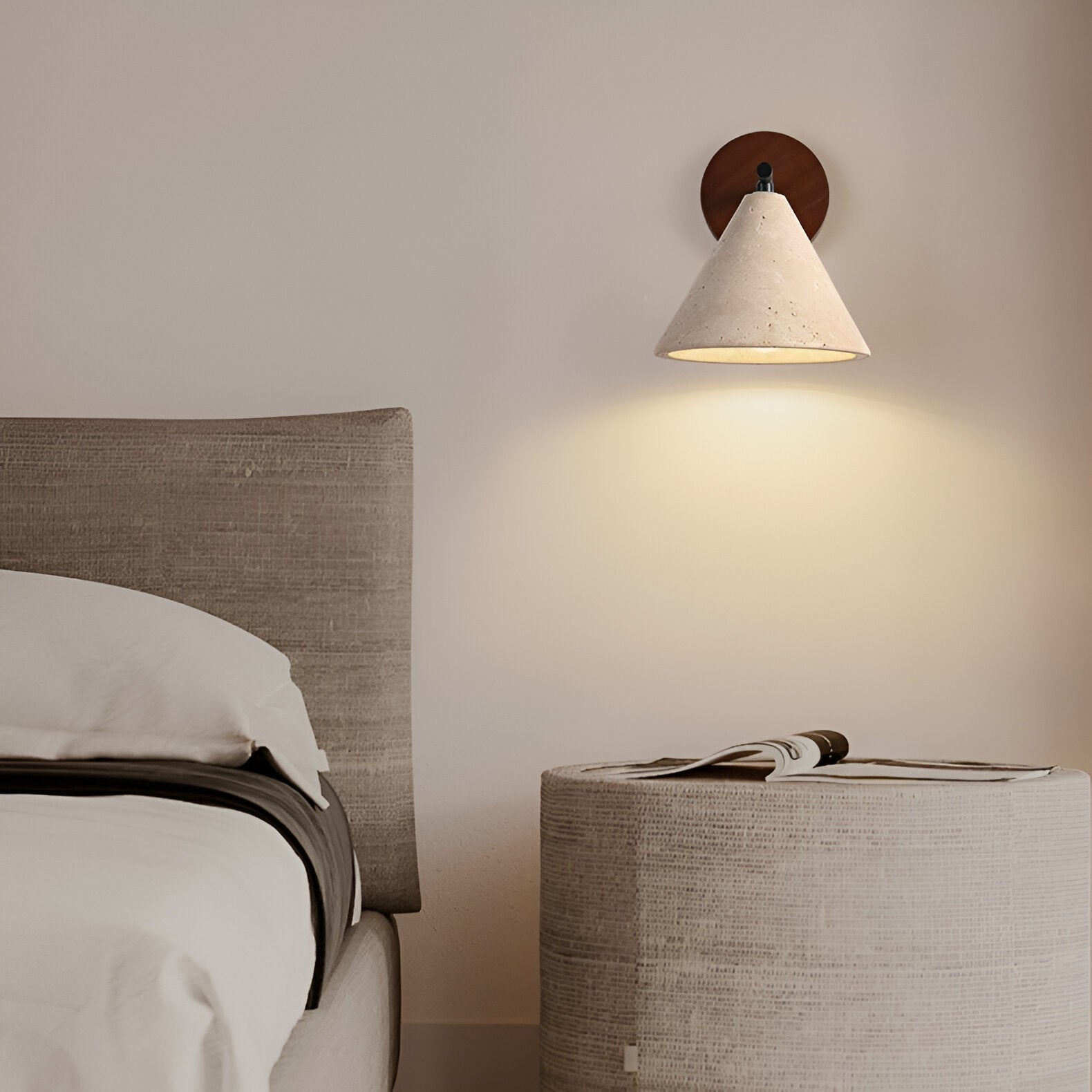 Cone Wall Light | Scandi Modern Wall Sconce-Wall Lamp-Sasha Sydney