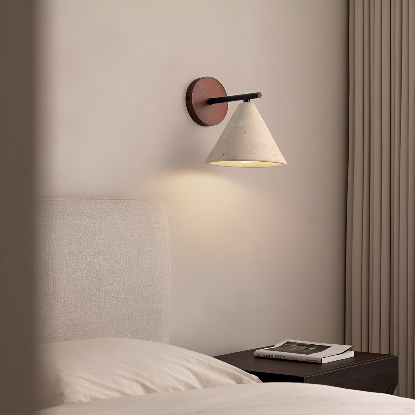 Cone Wall Light | Scandi Modern Wall Sconce-Wall Lamp-Sasha Sydney