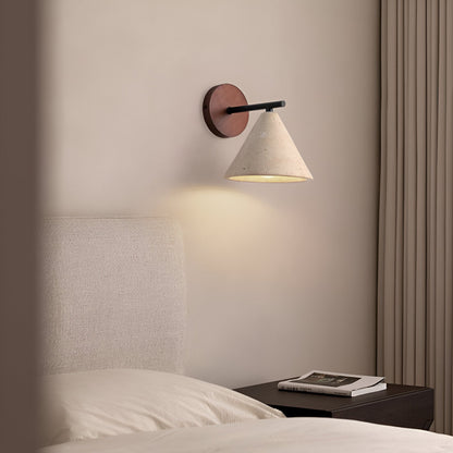 Cone Wall Light | Scandi Modern Wall Sconce-Wall Lamp-Sasha Sydney