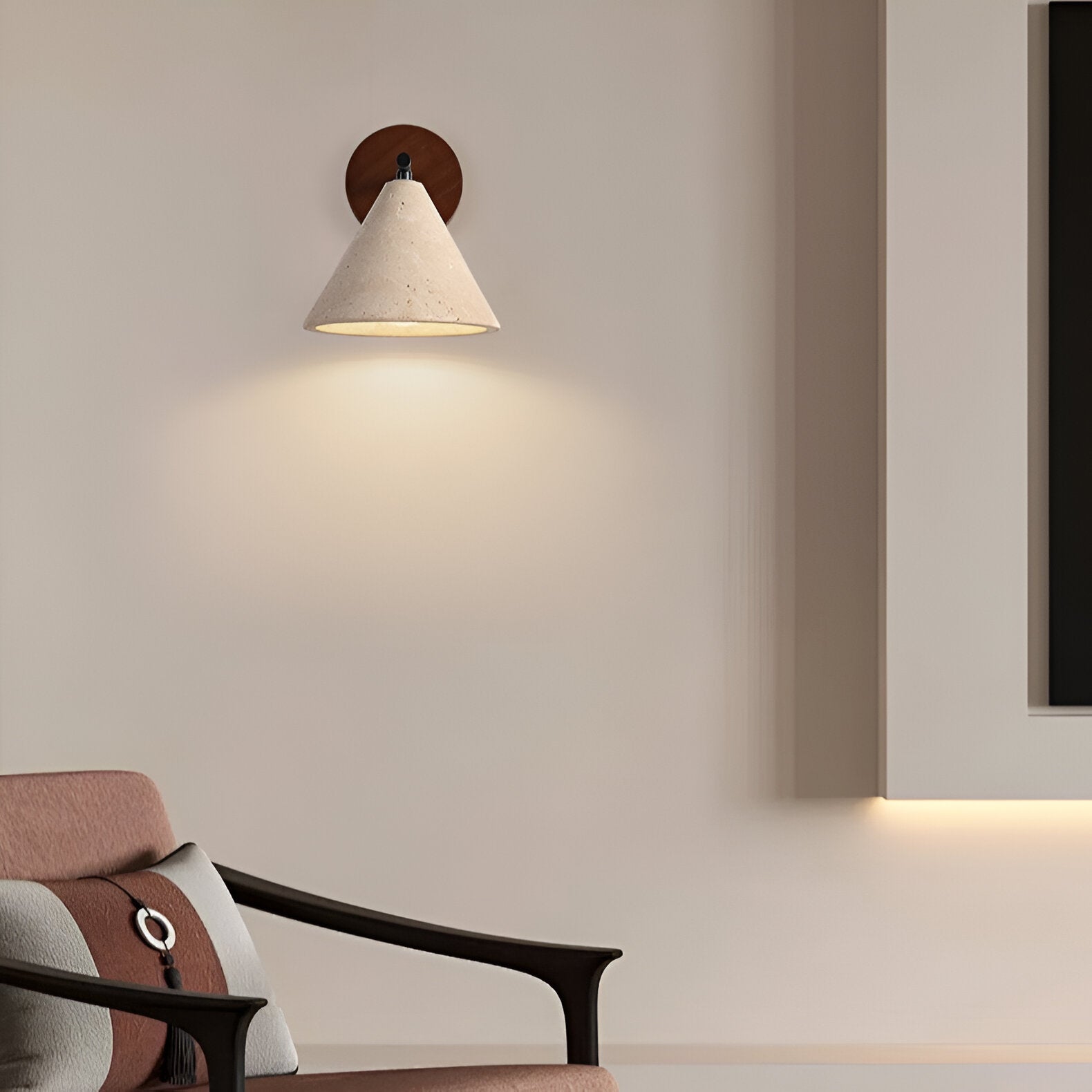 Cone Wall Light | Scandi Modern Wall Sconce-Wall Lamp-Sasha Sydney