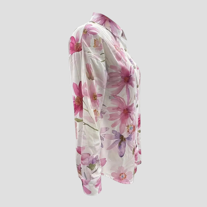 Emery | Women Floral Blouse | Breathable Versatility