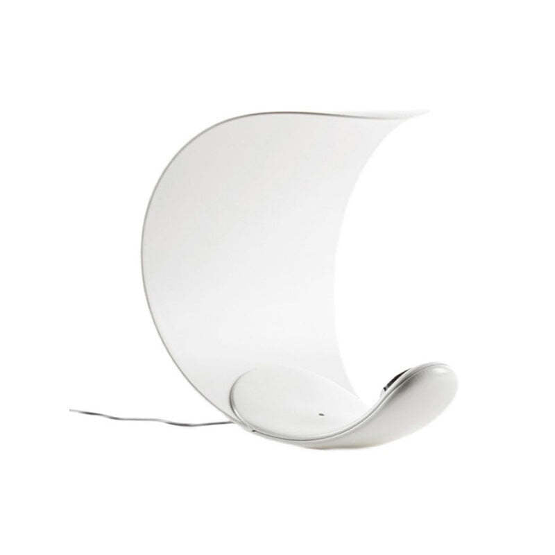 Designer Table Lamp | Modern Half Moon Light-Table Lamp-Sasha Sydney