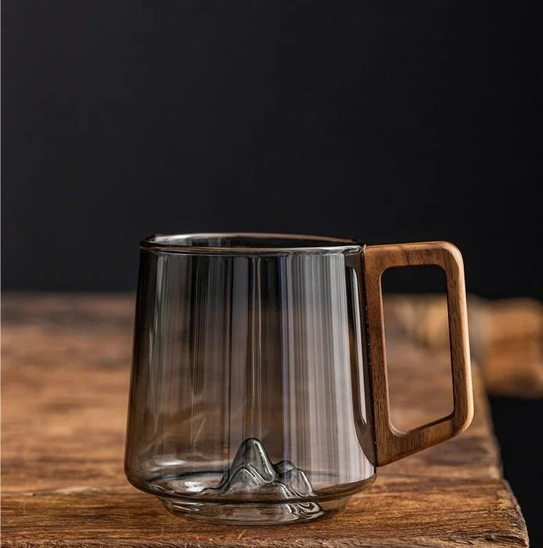 Coffee Mug | Glass Coffee Cup Mug-Mug-Sasha Sydney