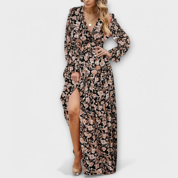 Chloe | Women Floral Maxi Dress | Lightweight & Elegant