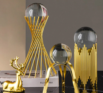 Glass Ball | Desk Decor-Figurine-Sasha Sydney