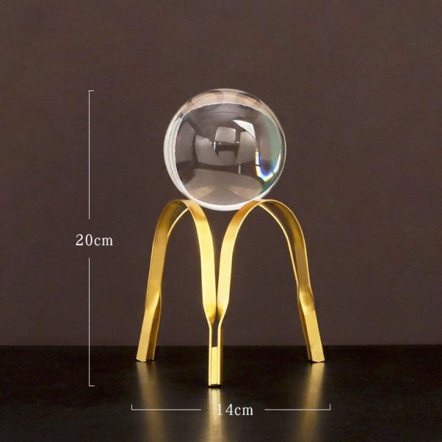 Glass Ball | Desk Decor-Figurine-Sasha Sydney