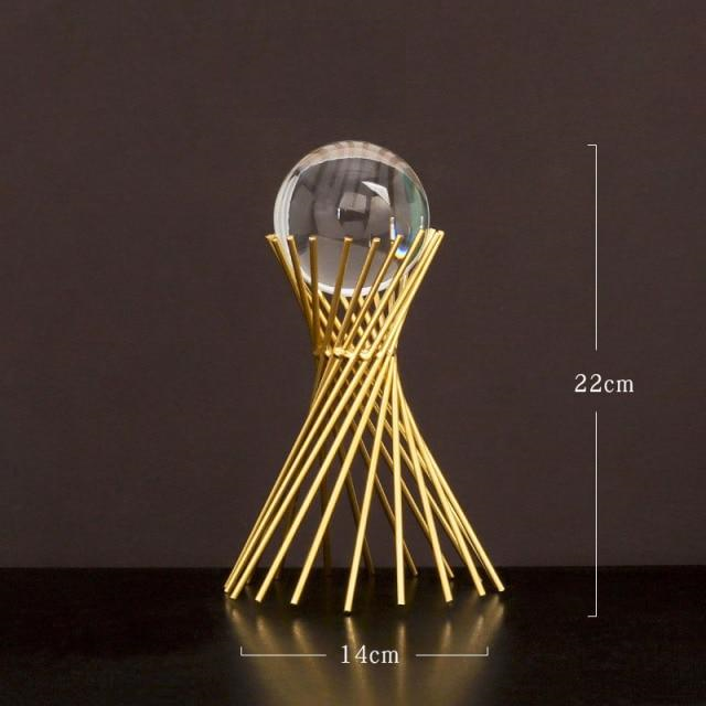 Glass Ball | Desk Decor-Figurine-Sasha Sydney