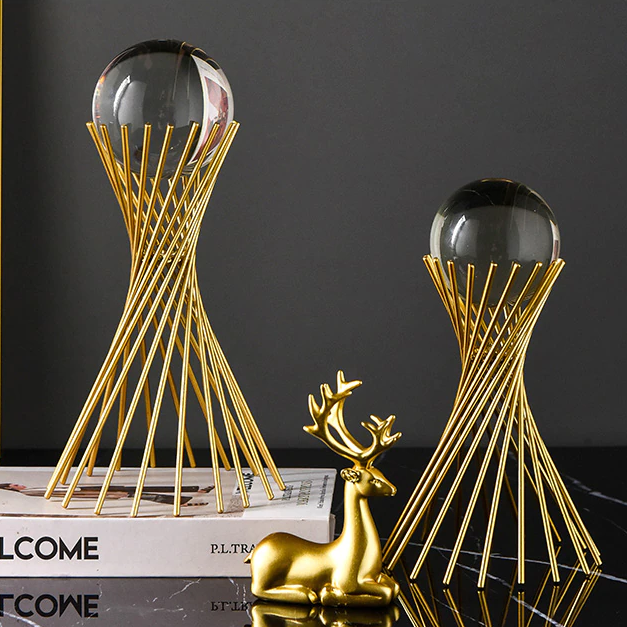 Glass Ball | Desk Decor-Figurine-Sasha Sydney