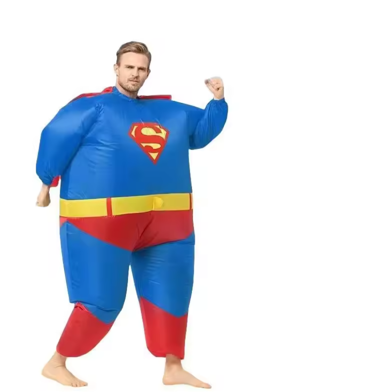 Adult Inflatable Hero Costume | Oversized Party Outfit