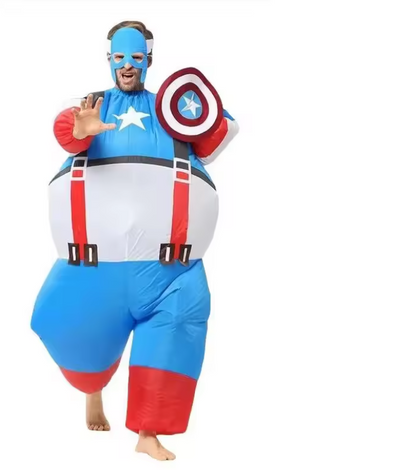 Adult Inflatable Hero Costume | Oversized Party Outfit
