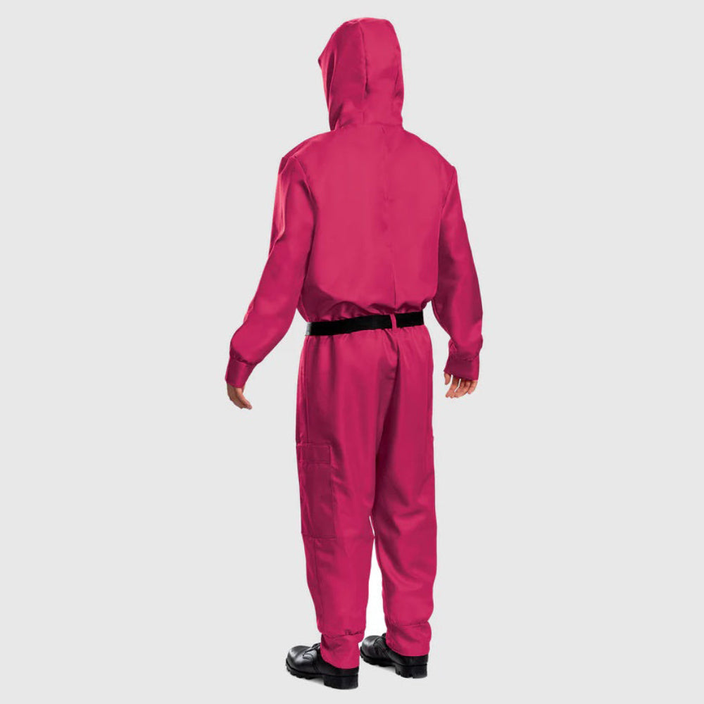 Squid Game Guard Costume | Hooded Cosplay Jumpsuit-Costume Set-Sasha Sydney