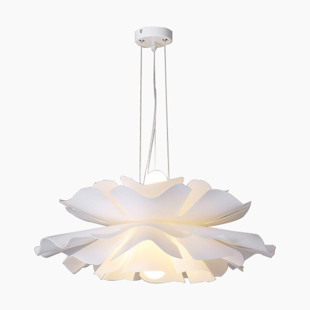 Avant-Garde Petal Pendant Light | Layered Flower Shade Interior Lighting-Ceiling Light-Sasha Sydney