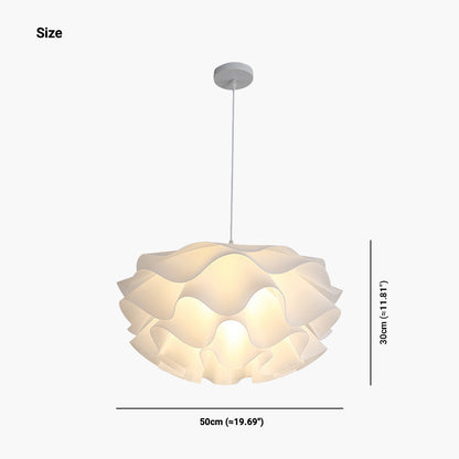 Avant-Garde Petal Pendant Light | Layered Flower Shade Interior Lighting-Ceiling Light-Sasha Sydney
