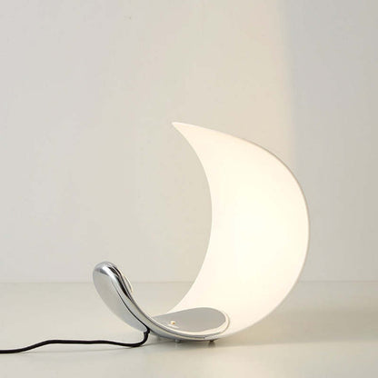 Designer Table Lamp | Modern Half Moon Light-Table Lamp-Sasha Sydney