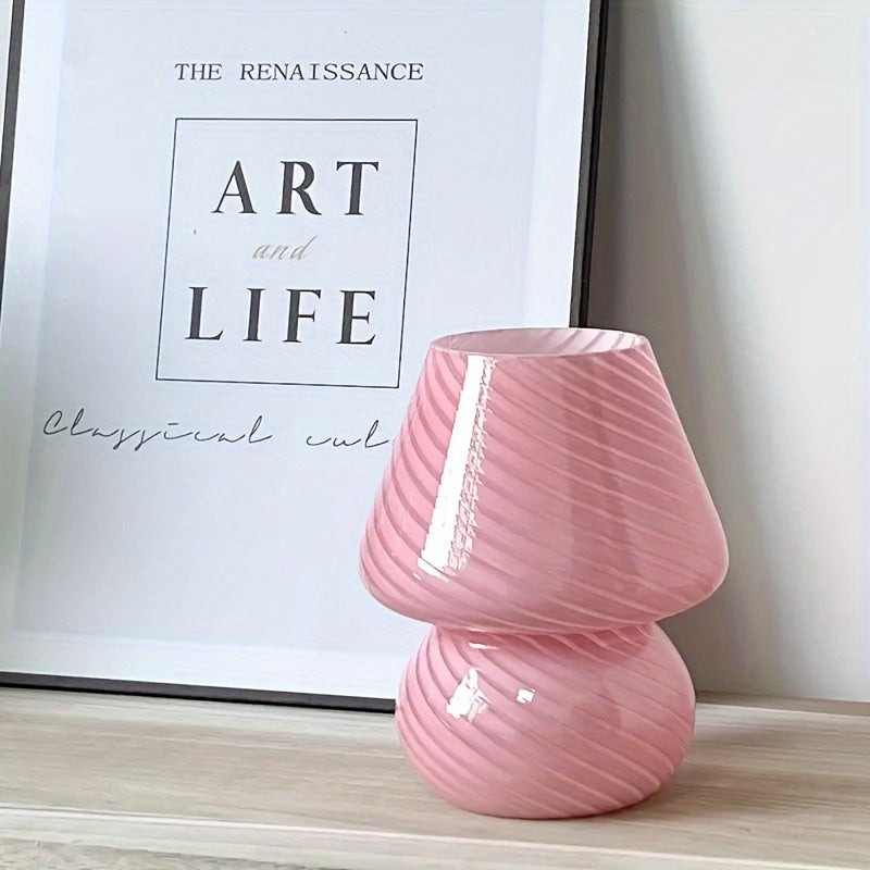 Table Lamp | Spiral Mushroom Bedside Lamp-Table Lamp-Sasha Sydney