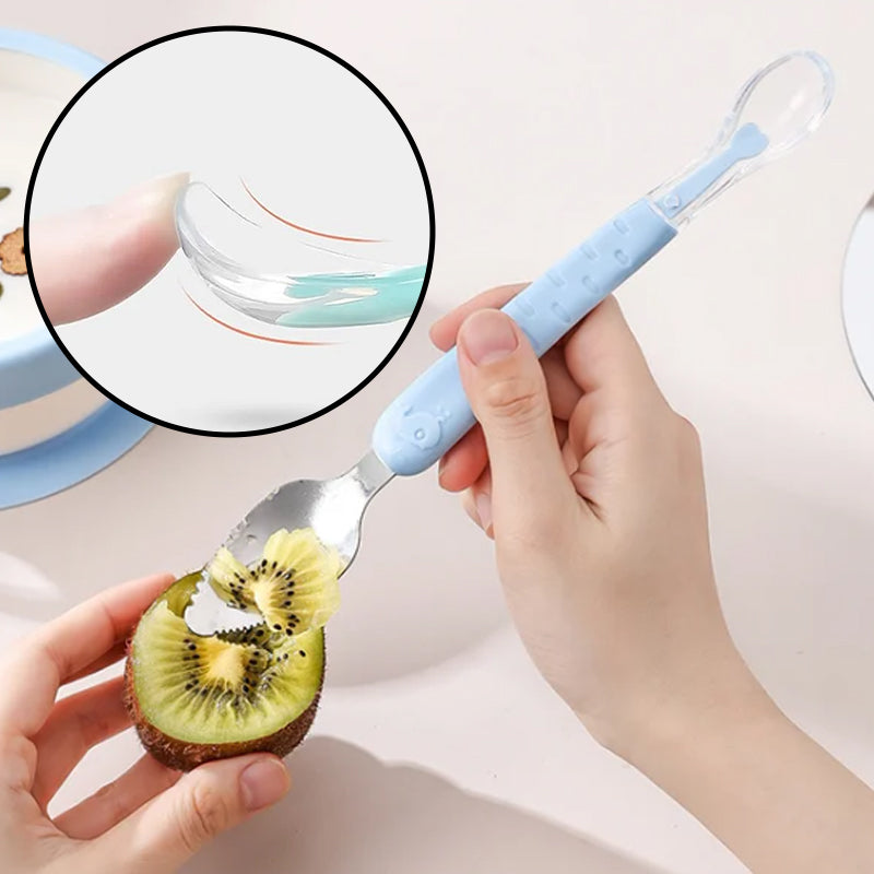 Baby Feeding Spoon | Soft Tip Training Spoon First Feeding-Feeding Spoon-Sasha Sydney