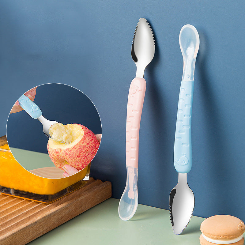 Baby Feeding Spoon | Soft Tip Training Spoon First Feeding-Feeding Spoon-Sasha Sydney