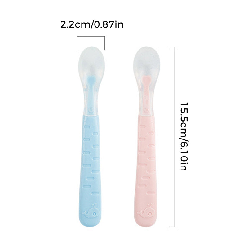 Baby Feeding Spoon | Soft Tip Training Spoon First Feeding-Feeding Spoon-Sasha Sydney