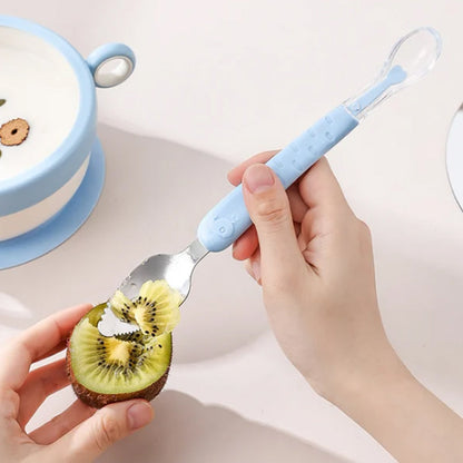 Baby Feeding Spoon | Soft Tip Training Spoon First Feeding-Feeding Spoon-Sasha Sydney